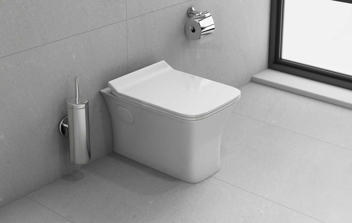 Wall Hung Closets — Aqua Blade Rimless Toilets
